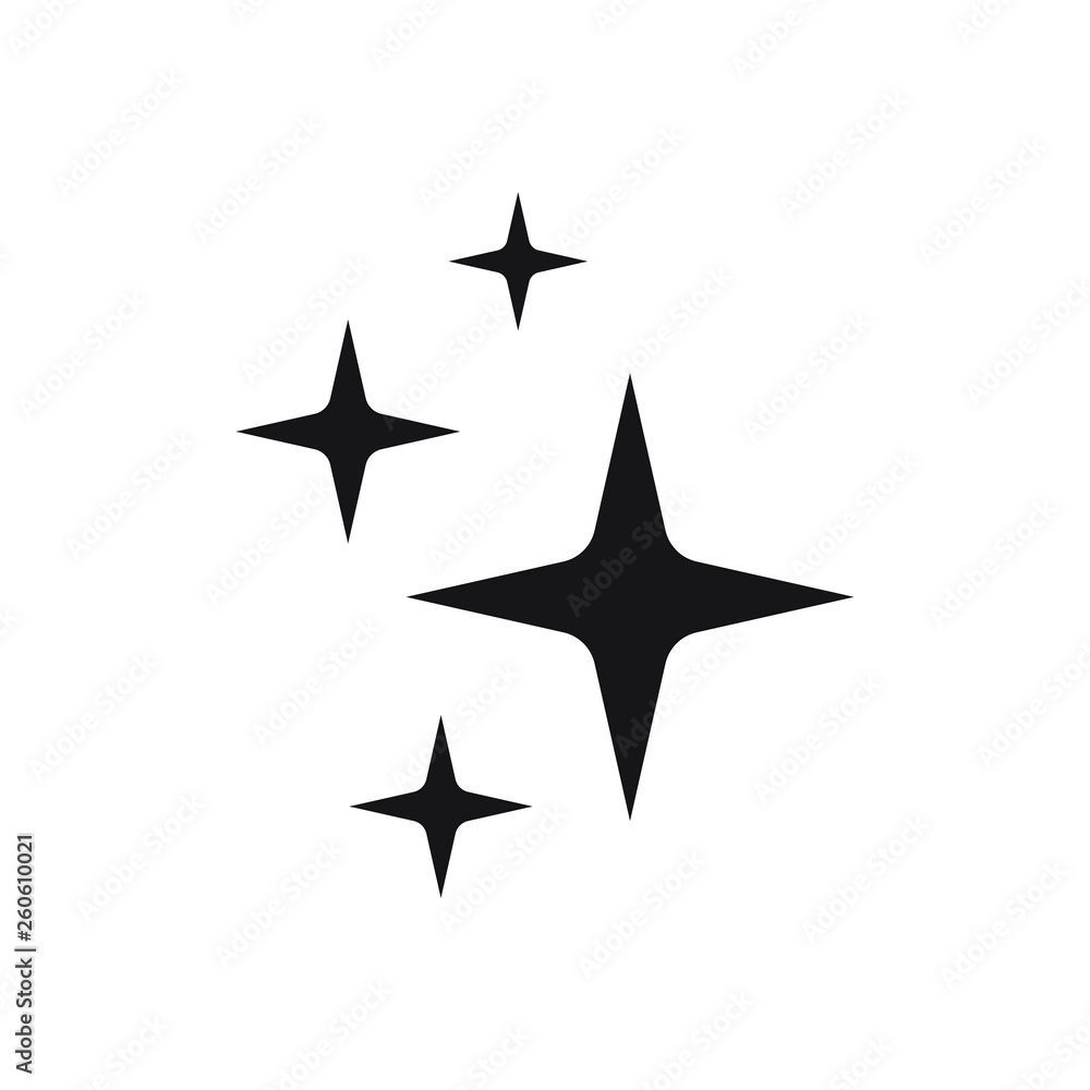 Shine icon, Clean star icon Shine icon, Clean star icon