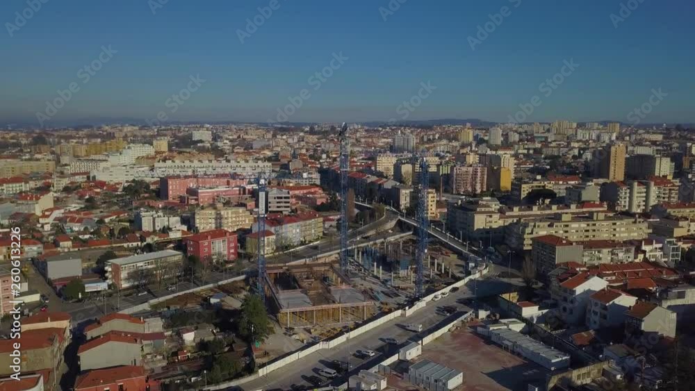 Construction Cranes in Portugal Construction Cranes in Portugal