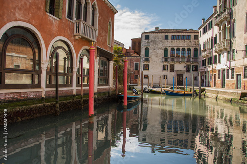 canal (Rio del Malcanton) in Venice,Italy, 2019 photo