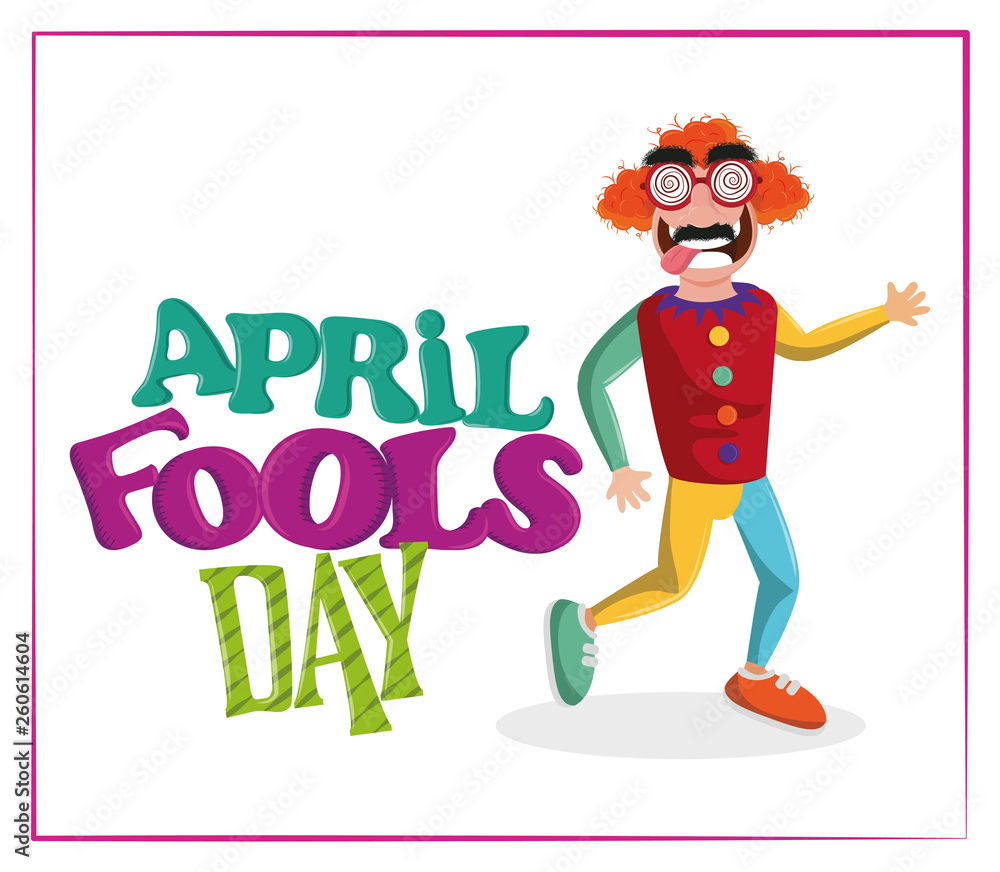 April fools day card April fools day card