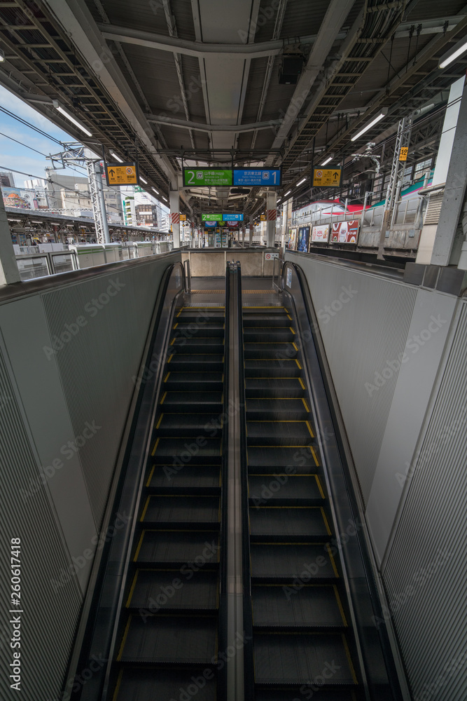 Obraz premium エスカレーター