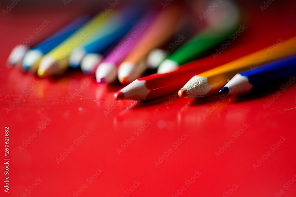 Closeup of a bunch pencils Closeup of a bunch pencils