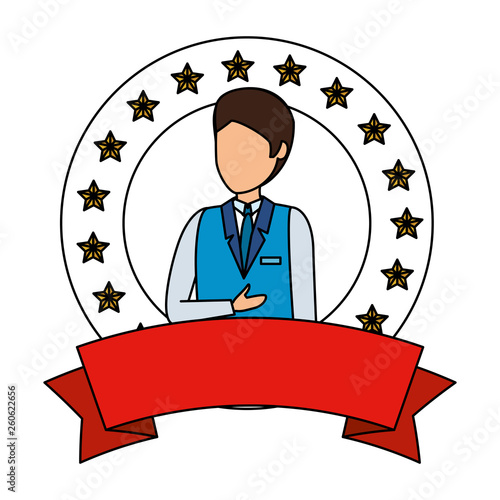 flight attendant avatar character
