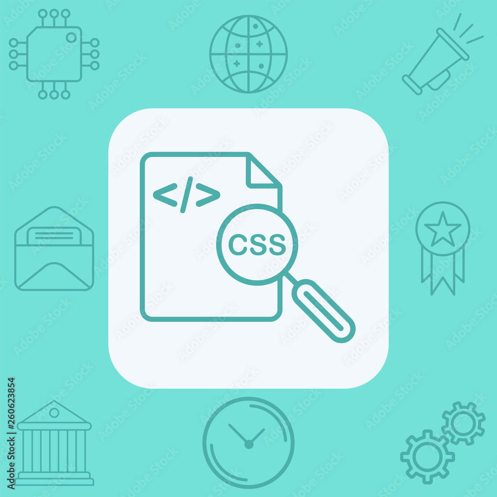 Coding file vector icon sign symbol Coding file vector icon sign symbol