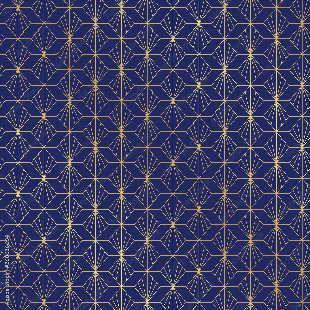 Seamless Art Deco pattern background Seamless Art Deco pattern background