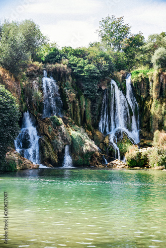 Kravice Waterfalls near Mostar in Bosnia and Herzegovina