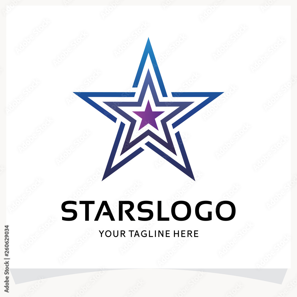 Star Logo Design Template Inspiration