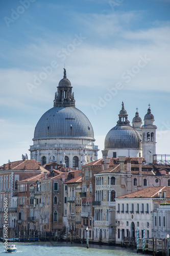 Canal Grande and Basilica Santa Maria della Salute, Venice, Italy ,2019 