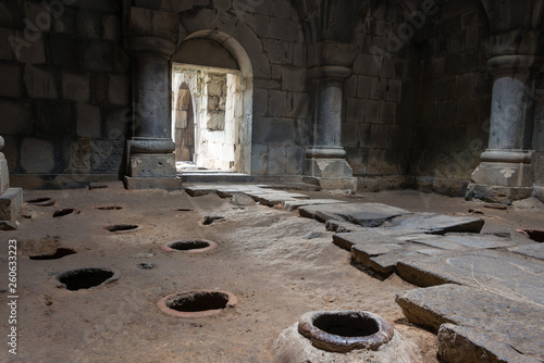 Cuadro en lienzo Alaverdi, Armenia - Jun 11 2018: Haghpat Monastery in Haghpat village, Alaverdi, Lori, Armenia
