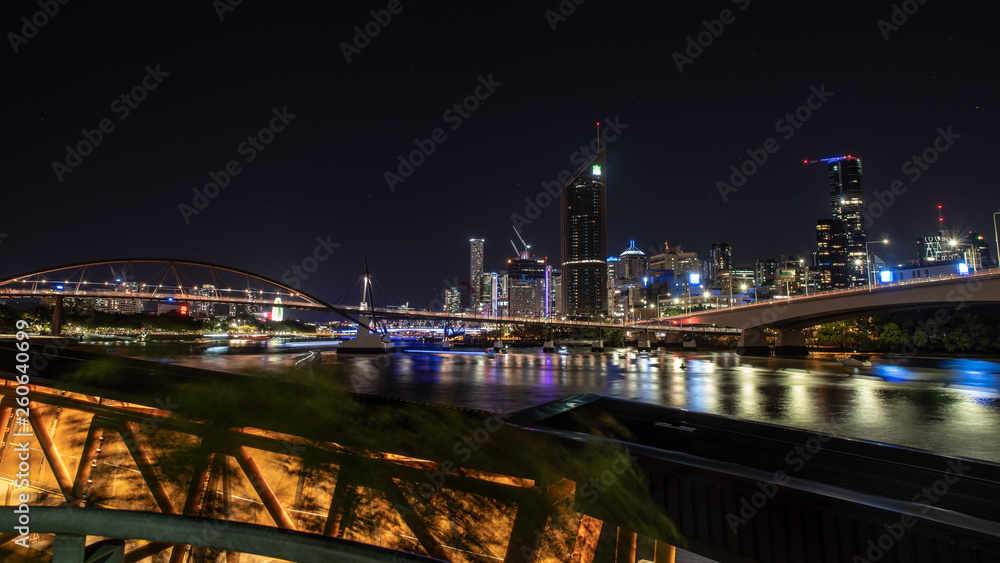 Brisbane River at Night