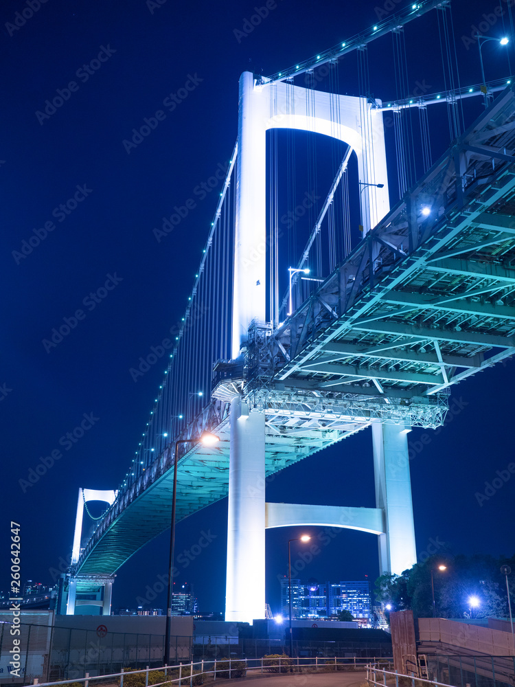 Fototapeta premium 夕暮れのレインボーブリッジ