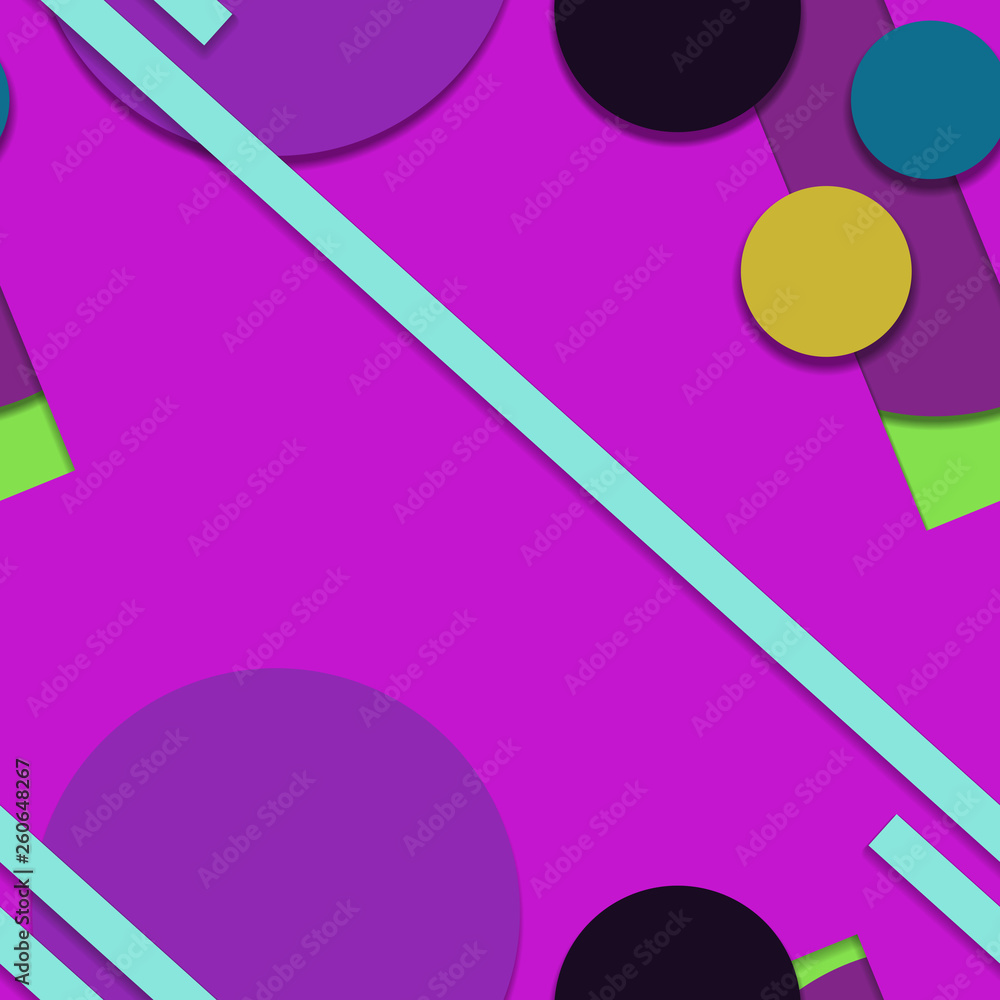 Flat material design - Creative vector trend seamless Flat material design - Creative vector trend seamless