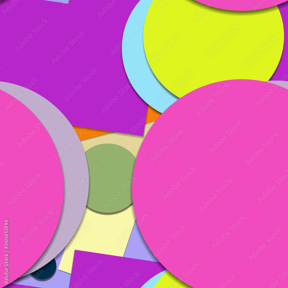 Flat material design - Creative vector trend seamless Flat material design - Creative vector trend seamless