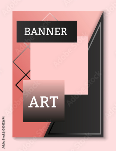banner coral black