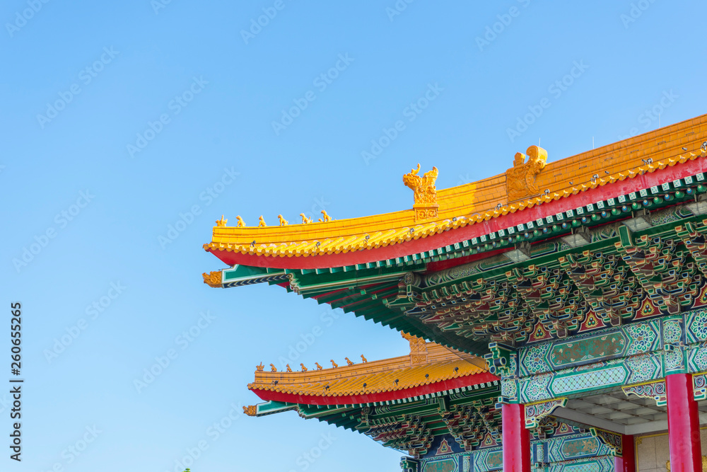 view of National Concert Hall at Chiang Kai-shek Memorial Hall in Taipei,Taiwan. view of National Concert Hall at Chiang Kai-shek Memorial Hall in Taipei,Taiwan.
