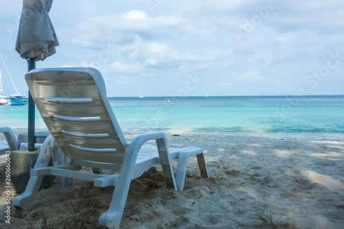 relax time on the beach