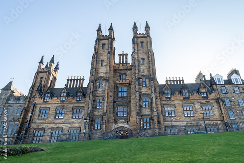 EDINBURGH, SCOTLAND, 20 February 2019 , Edinburgh, the most popular tourist city destination in Scotland