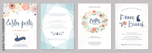 Happy Easter templates.