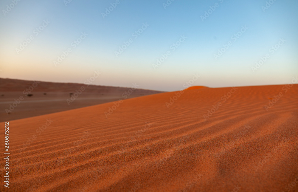 Die Wüste von Oman