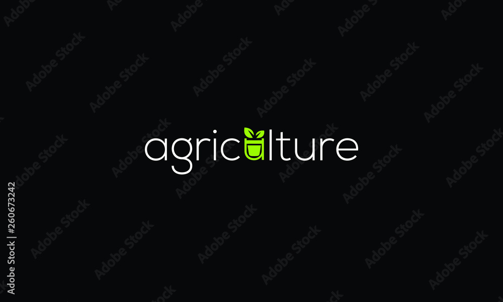 Fototapeta premium agriculture vector can be use for logo design or illustration
