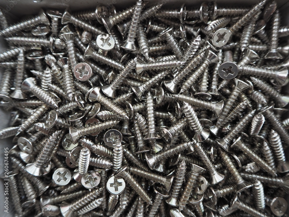 A lot of screw A lot of screw