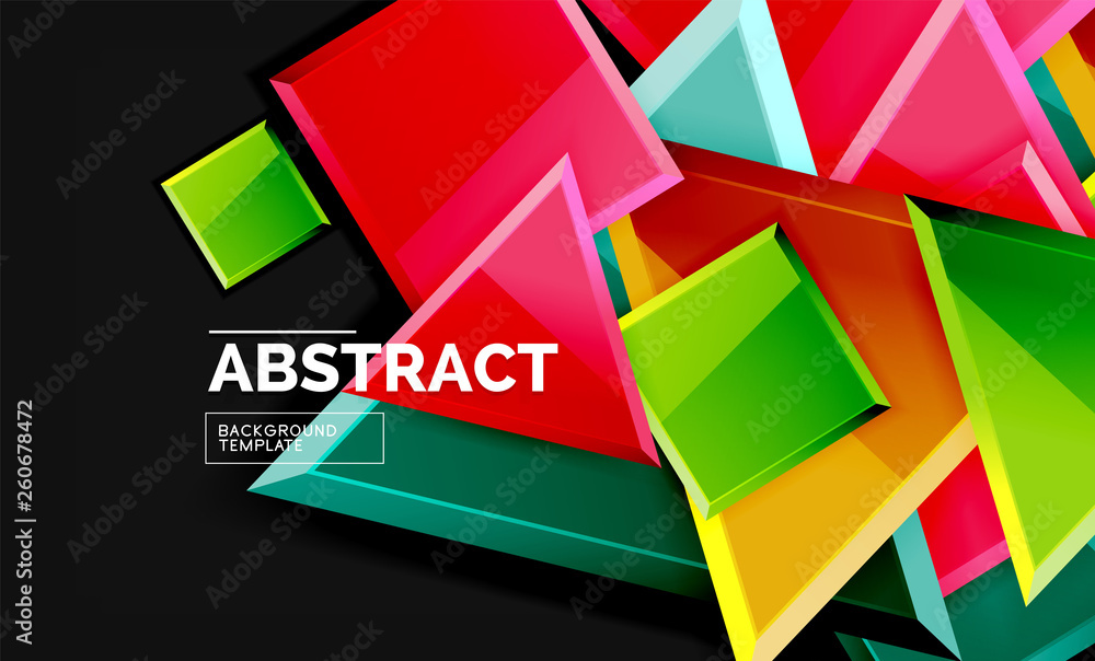Shiny style geometric background Shiny style geometric background