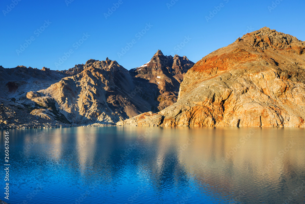 Naklejka premium Lake in Patagonia