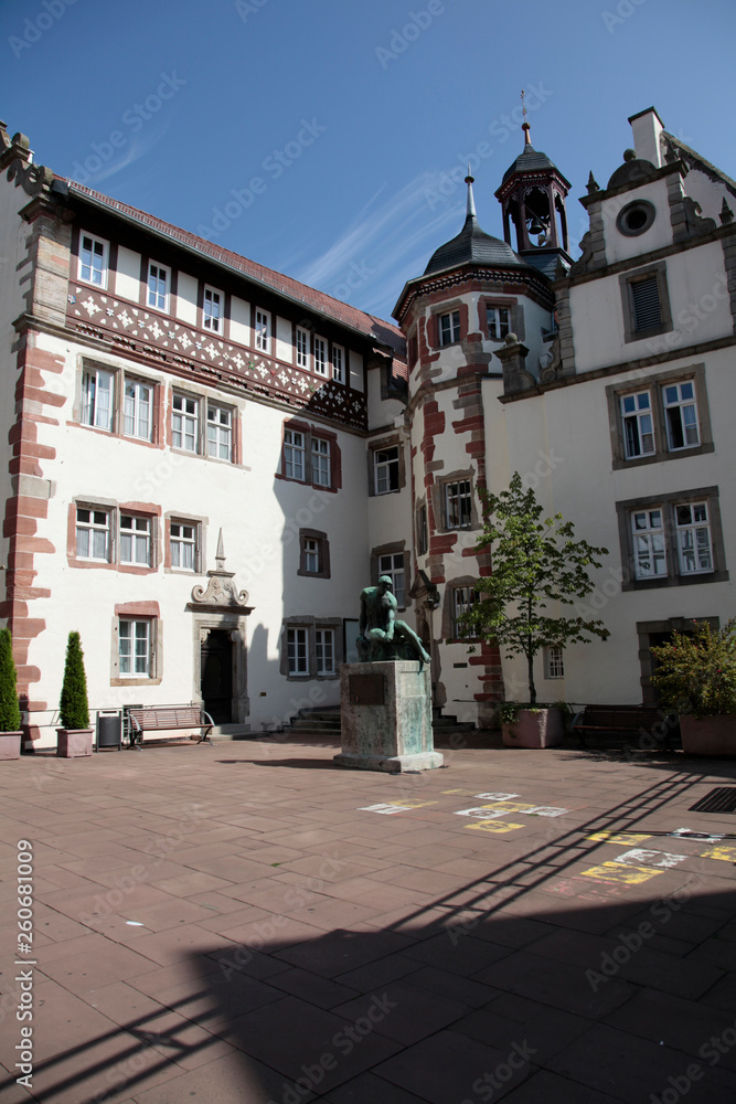 Back of Town Hall of Bad Hersfeld