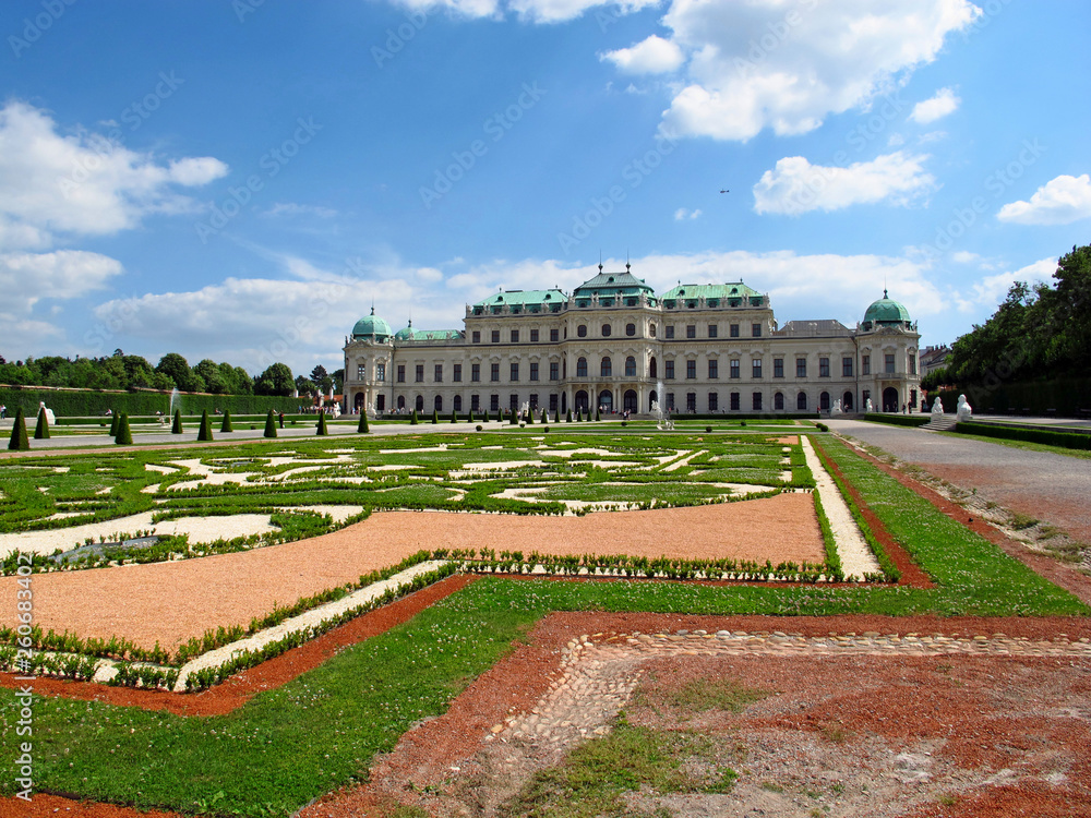 Obraz premium Belvedere, Vienna, Austria