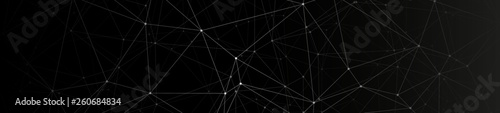 Global digital network abstract graphic backgrounds, vector connections on black background