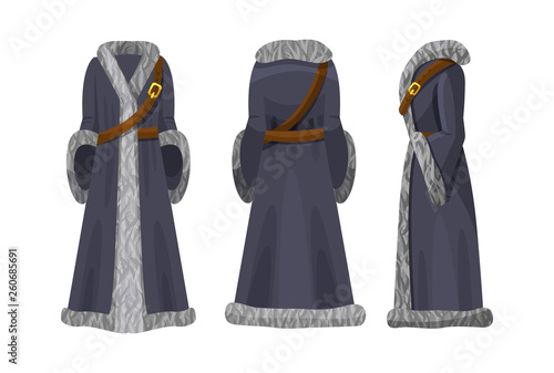 Cape of military leader, princely commander in chief, cloak.