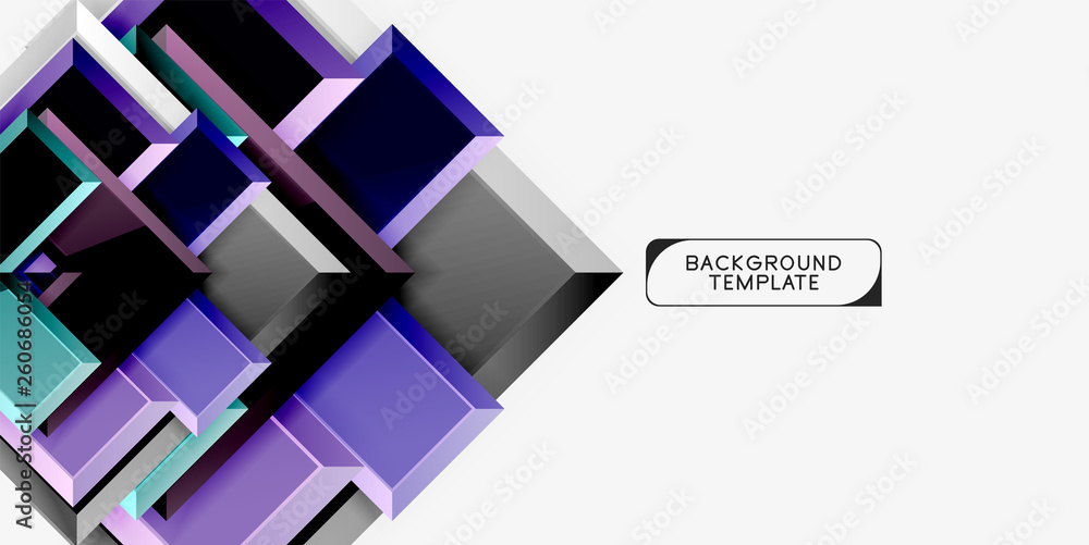 Glossy modern geometric background, abstract arrows composition Glossy modern geometric background, abstract arrows composition
