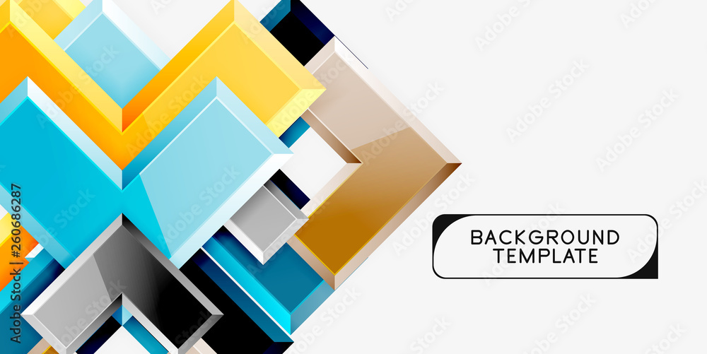 Abstract arrows composition background Abstract arrows composition background