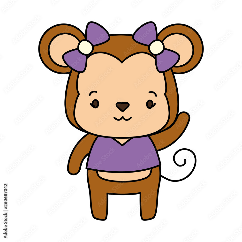 Fototapeta premium cute animal cartoon