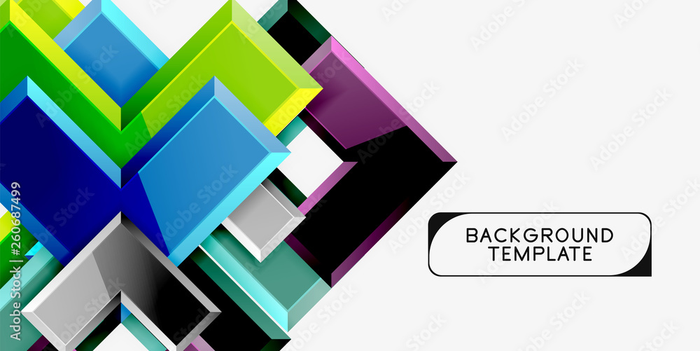Abstract arrows composition background Abstract arrows composition background
