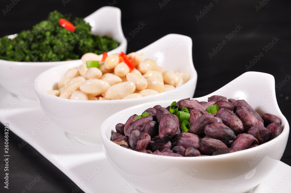 salad with meat and vegetables salad with meat and vegetables