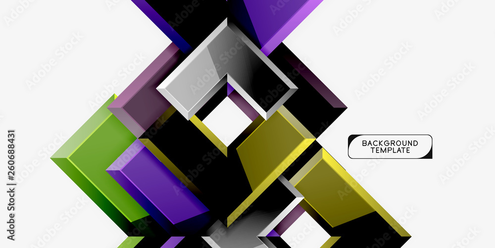 Glossy arrows background Glossy arrows background
