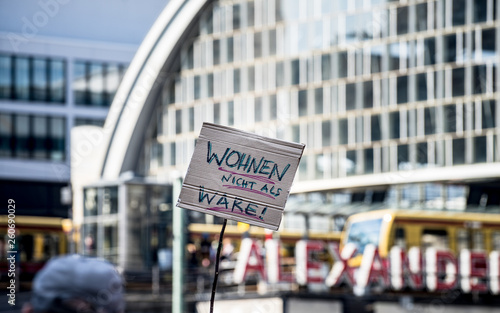 Photography Wohnen nicht als Ware!