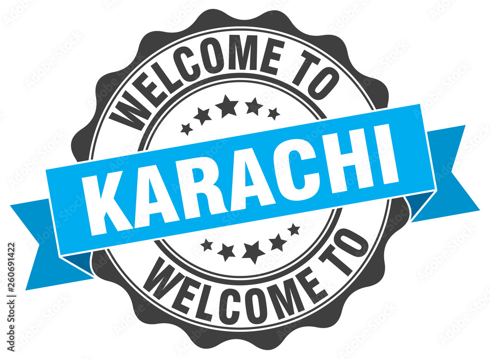 Karachi round ribbon seal Karachi round ribbon seal
