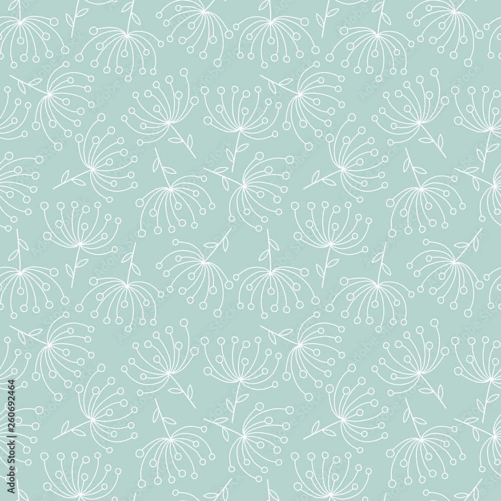 Seamless floral pattern in vector Seamless floral pattern in vector