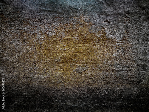 Cement grudge wall photo