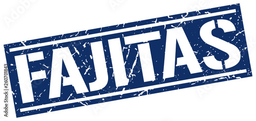 fajitas square grunge stamp
