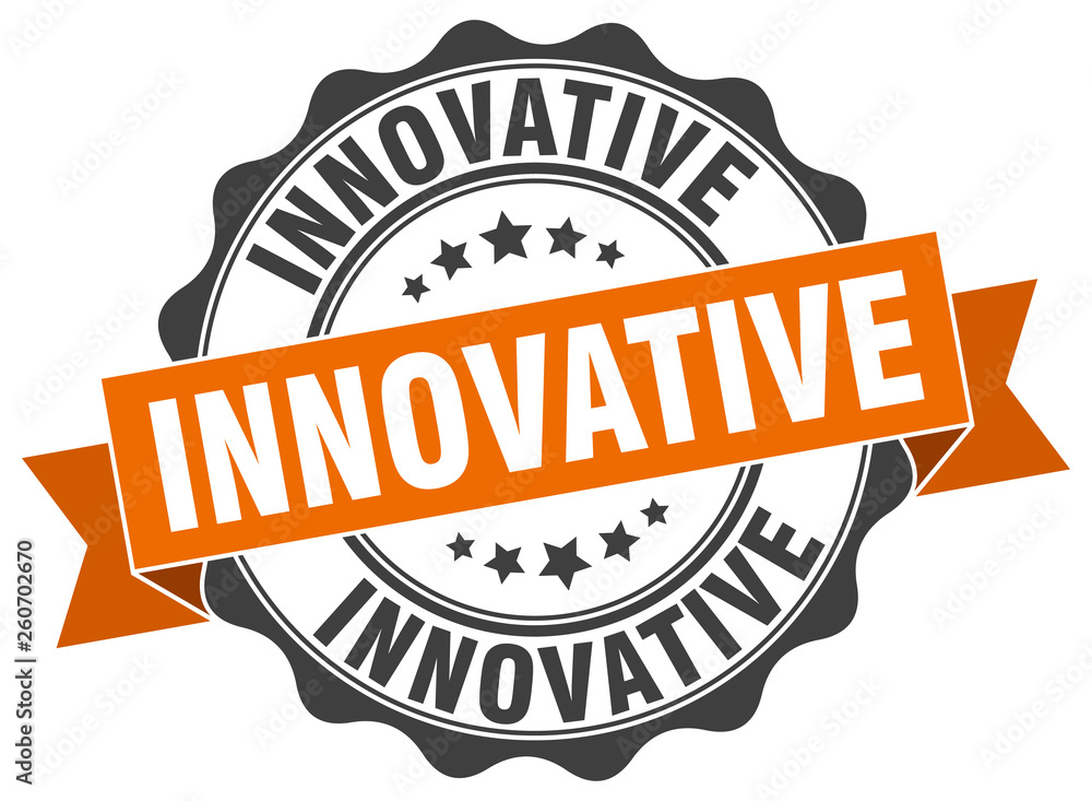 Fototapeta premium innovative stamp. sign. seal