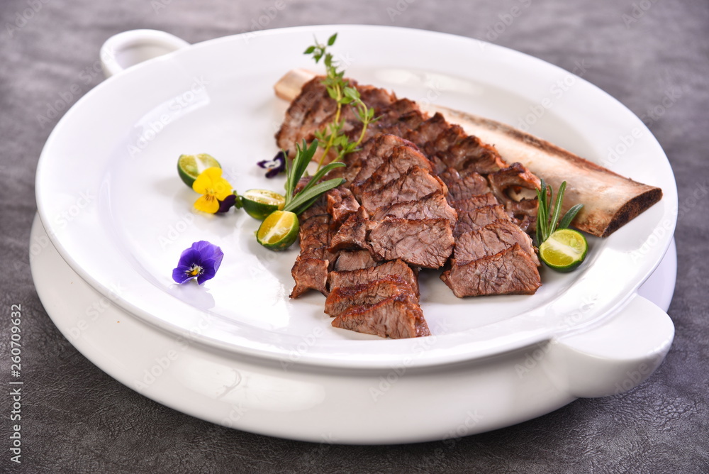 grilled pork meat with vegetables grilled pork meat with vegetables