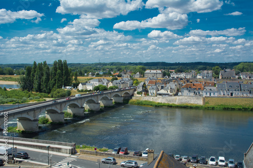 Amboise Bridge, France - Near the Castle in the Indre-et-Loire département of the Loire Valley photo