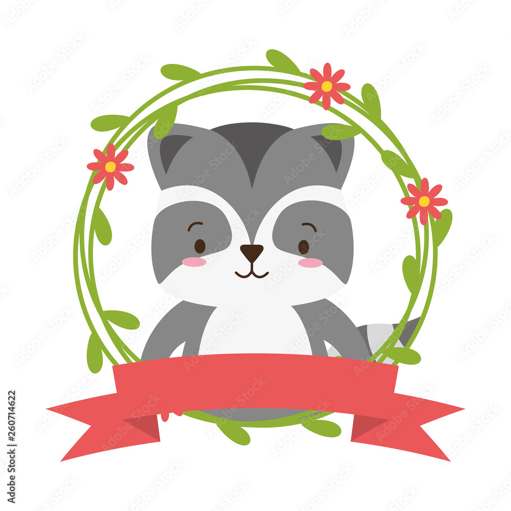 Fototapeta premium cute animal cartoon