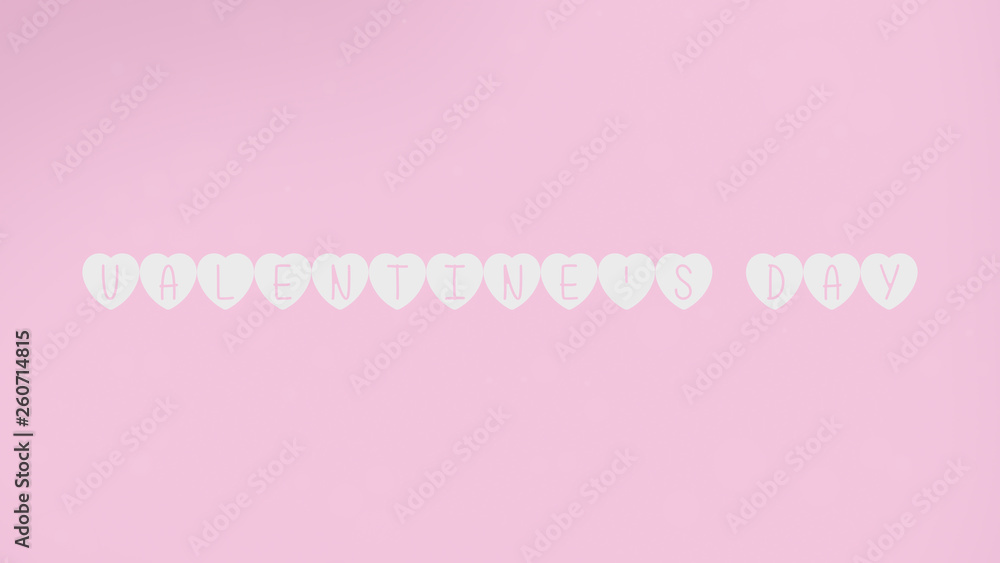 Happy Valentine's Day The incription is inside little cute white hearts. Happy Valentine's Day The incription is inside little cute white hearts.