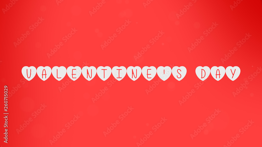 Happy Valentine's Day The incription is inside little cute white hearts. Happy Valentine's Day The incription is inside little cute white hearts.