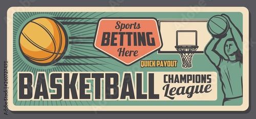 Basketball sport game bets office
