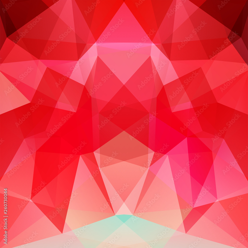 Background made of red triangles. Square composition with geometric shapes. Eps 10 Background made of red triangles. Square composition with geometric shapes. Eps 10